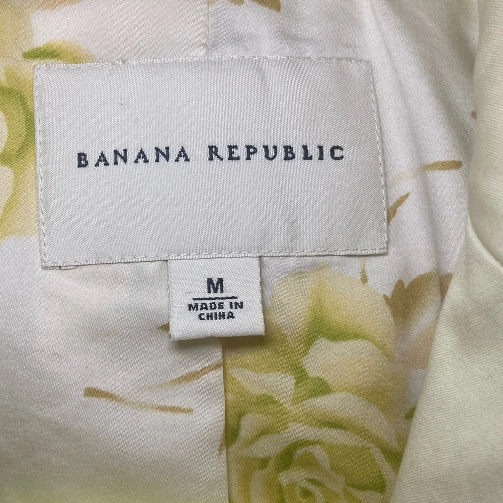 Banana Republic yellow pea coat. - Picture 2 of 11